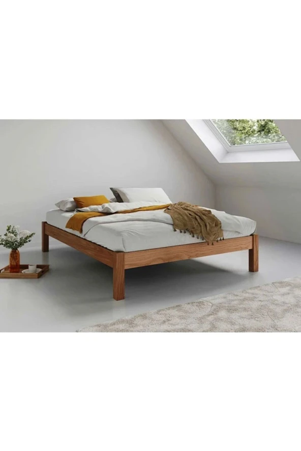 Tarımarwoodhome Rio Ahşap Karyola 200x200 ürün görseli 1