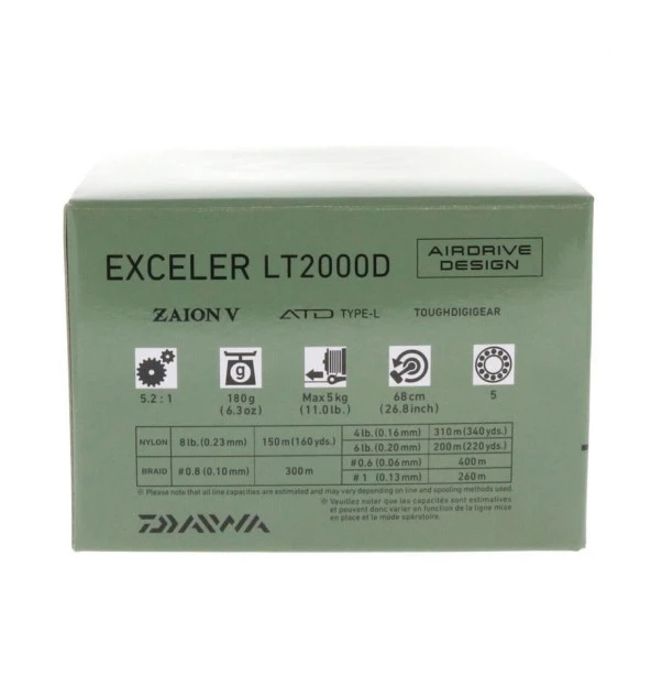 Daiwa Exceler 23 LT 2000D Makara - Resim 8