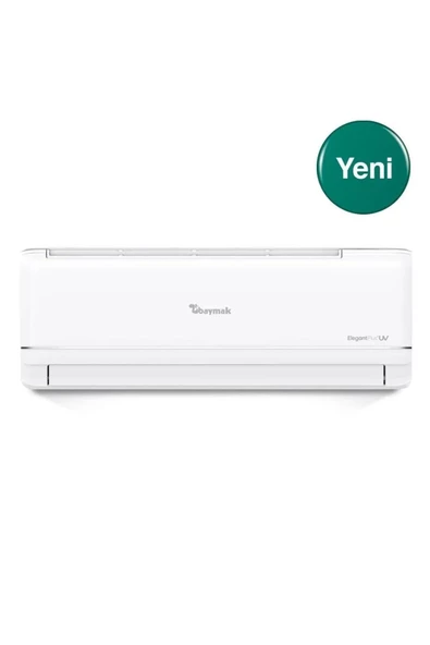 Baymak Elegant Plus UV 09 A++ 9000 BTU Inverter Duvar Tipi Klima MONTAJ DAHİL ürün görseli 1