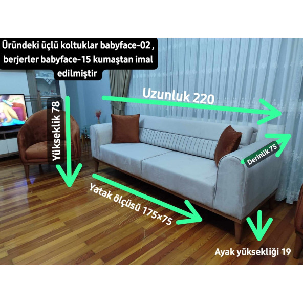 Mimoza Koltuk Takımı - Resim 5