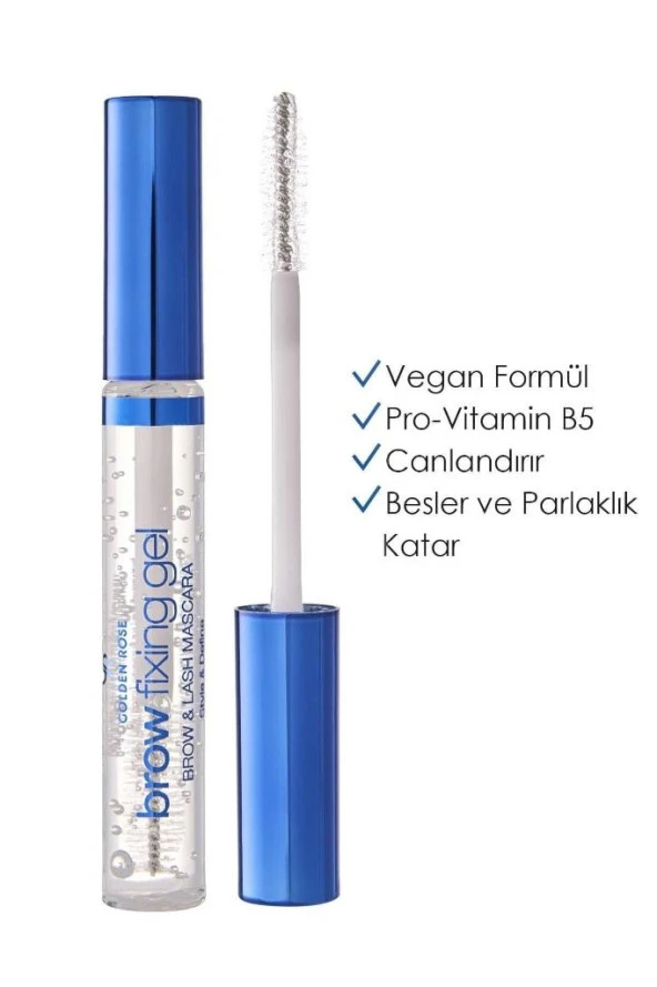 Golden Rose Brow Fixing Gel Kaş Maskarası ürün görseli 1