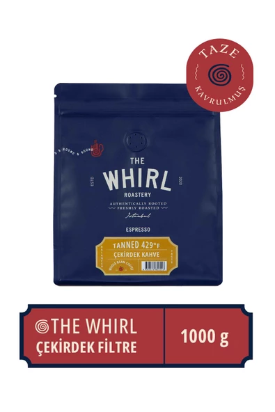 The Whirl ESPRESSO TANNED 1 kg Çekirdek Kah429°F ürün görseli 1