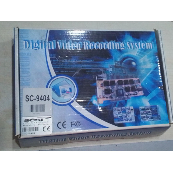 SCSI SC-9404 MASAUSTU PCLER ICIN 4 KANAL DVR KARTI ürün görseli 1