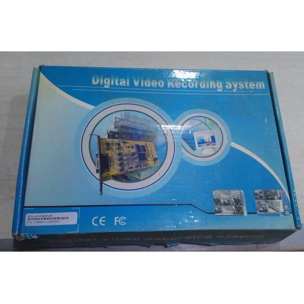(3 ADET KART 1 ADET FİYATINA) ASESTECH AS-4104 MASAUSTU PCLER ICIN 4 KANAL DVR KARTI ürün görseli 1