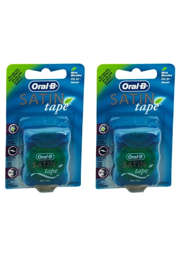 Oral-B Satin Tape Diş İpi 2 adet ürün görseli 1