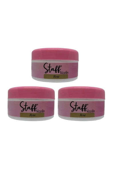 Staff Vazelin Rose-Gül 100 Ml 3 Adet ürün görseli 1