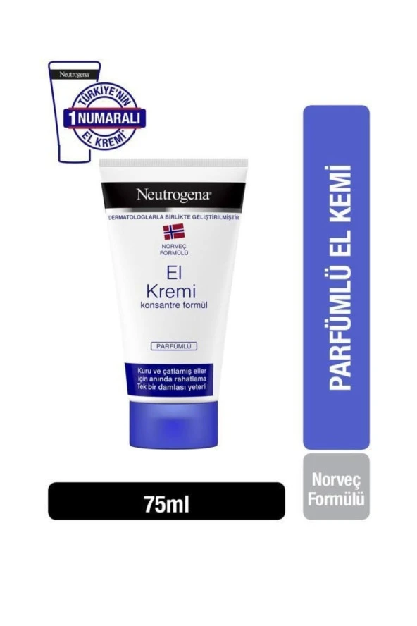 Neutrogena Norveç Formülü El Kremi Parfümlü 75 ml ürün görseli 1