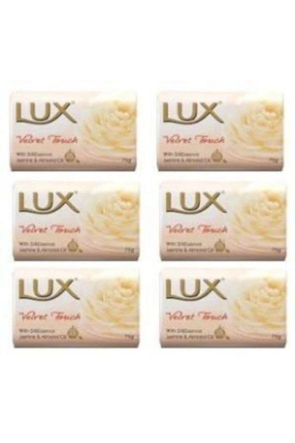 Lux El Yüz Vücut Sabunu  Velvet Touch 80 gr 6 Adet ürün görseli 1