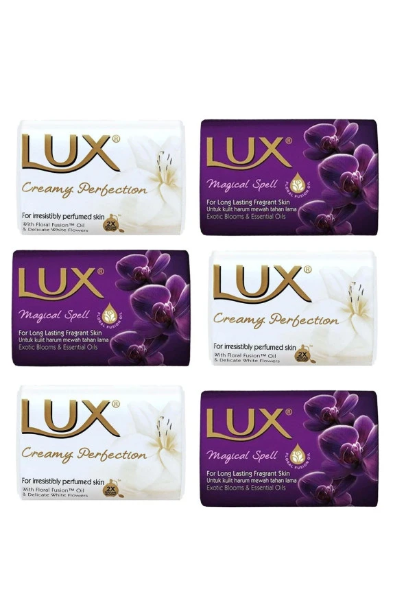 Lüx El Yüz Vücut Sabunu Brıght & Magical Spell 80 gr 6 Adet ürün görseli 1