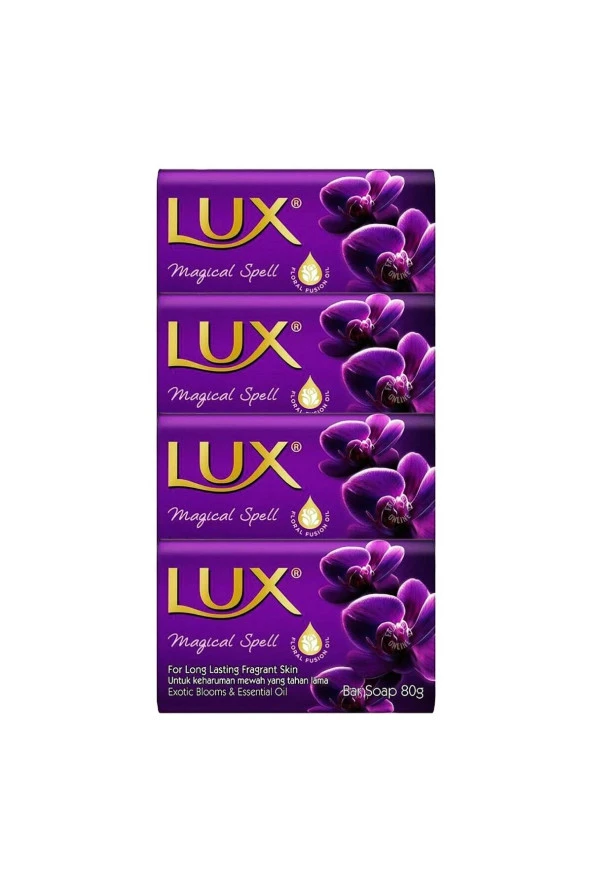 Lüx Sabun Mor  Magical Spell 80 gr 4 Adet ürün görseli 1