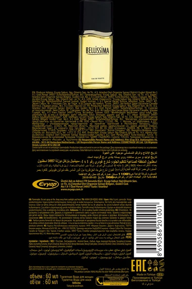 Bellissima Edt Kadın Parfüm 60 ml - Resim 6