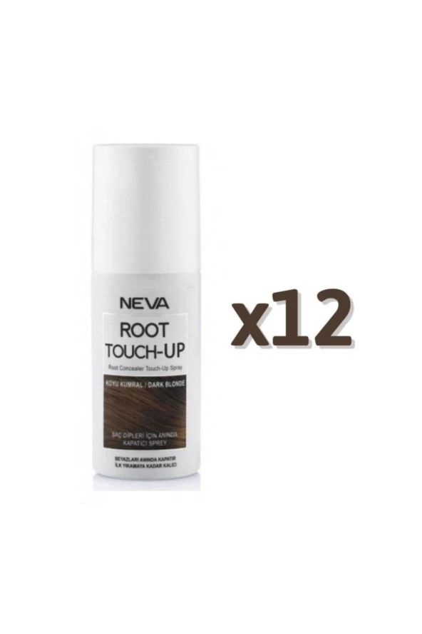 Neva Root Touch-up Koyu Kumral rütuş Sprey Boya 75 ml 12 adet ürün görseli 1