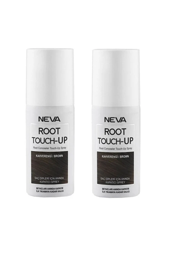 Neva Root Touch-up Koyu Kahverengi Rütuş Sprey Saç Boyası 75ml 2 adet ürün görseli 1