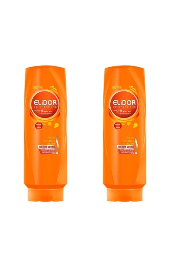 Elidor Saç Bakım Kremi Onarıcı Bakım 350 ml 2 Adet ürün görseli 1
