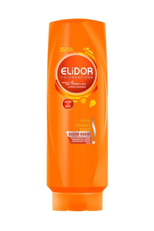 Elidor Onarıcı Saç Bakım Kremi C Vitamini Keratin Seramid 350 ml 2 Adet ürün görseli 1