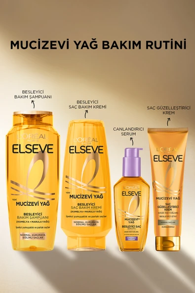 Loreal Elseve Yıpranmış Saçlar için Mucizevi Saç Bakım Yağı 100ml - Resim 7