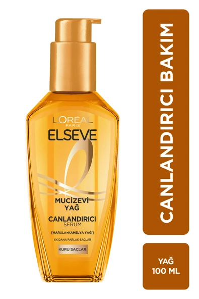 L'oréal Elseve  Mucizevi Canlandırıcı Saç Bakım Yağı 100 ml ürün görseli 1