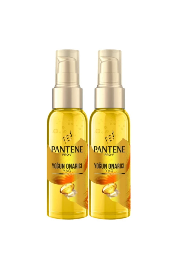 Pantene Saç Bakım Yağı Keratin Özlü Onarıcı E Vitaminli 100 ml X 2 Adet ürün görseli 1