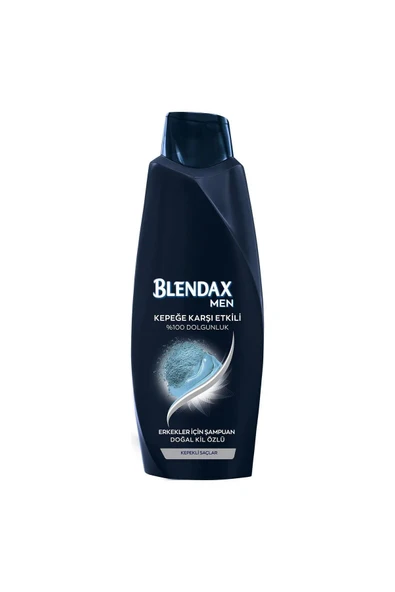 Blendax Men Kepeğe Karşı Etkili Doğal Kil Özlü Şampuan 500 ml ürün görseli 1