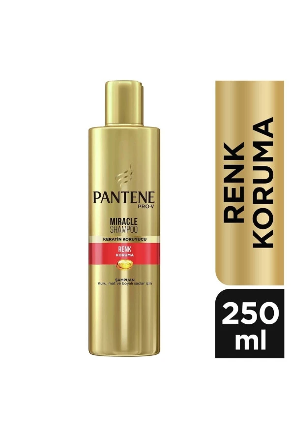 Pantene Miracle Şampuan Renk Koruma Keratin Koruyuculu 250 ml ürün görseli 1