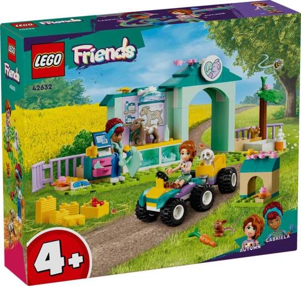 LEGO Friends 42632 Farm Animal Vet Clinic ürün görseli 1