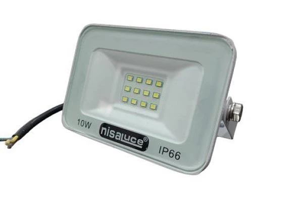 NisaLuce 10W Led Projektör 6500K Beyaz ürün görseli 1