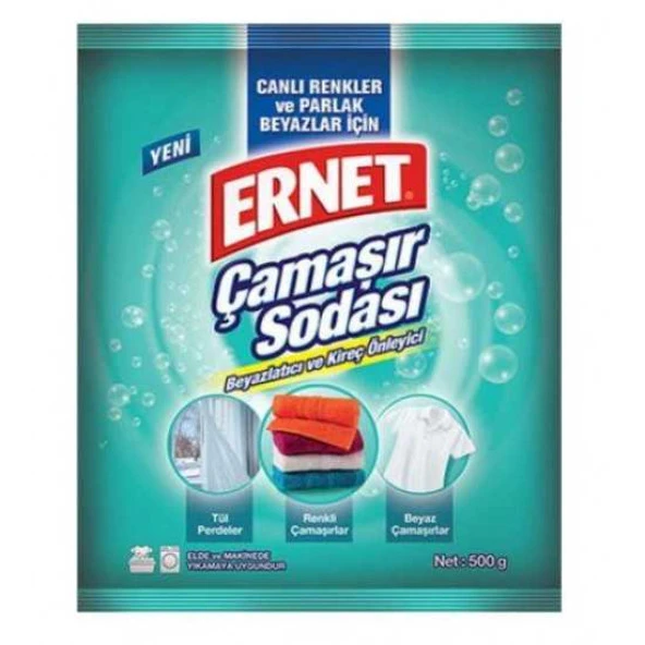 Ernet Çamaşır Sodası 500 gr ürün görseli 1