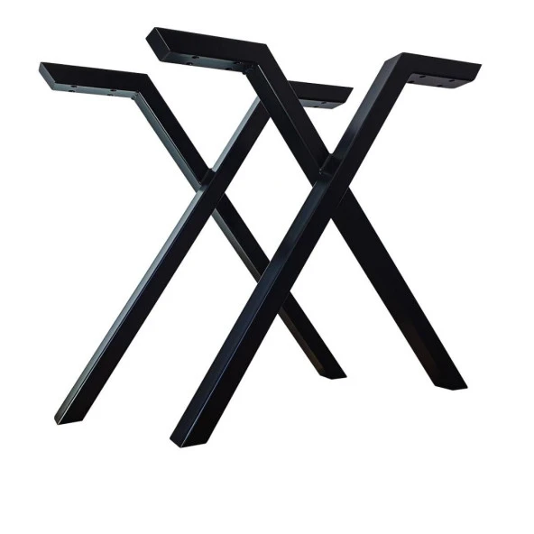 Çalışma Masası Ayağı Metal Masa Ayağı Fiyatı X Model Ayak ürün görseli 1