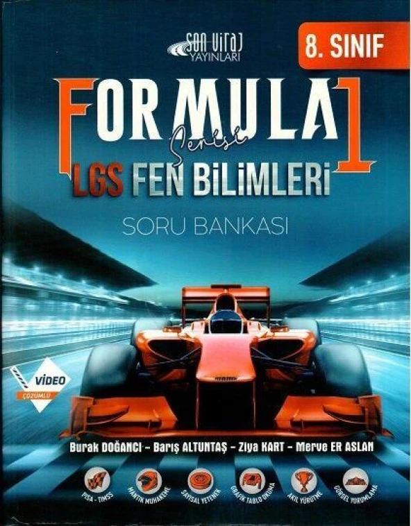 8. Sınıf Lgs Fen Bilimleri Formula 1 Soru Bankası Son Viraj Yayınları ürün görseli 1