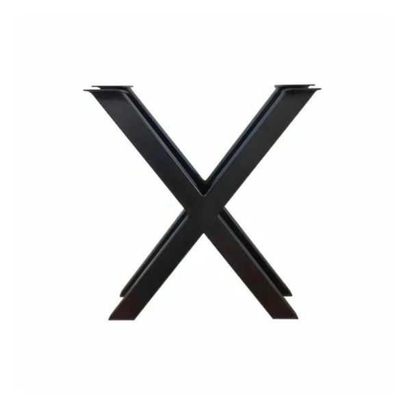 X Ayak Masa Yemek Masası Ayağı Metal Mobilya Ayağı ürün görseli 1