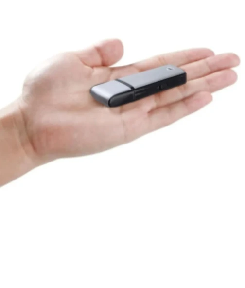 Mini Usb Görünümlü Ses Kayıt Cihazı 16 Gb Hafızalı Kristal Mikrofonlu ürün görseli 1