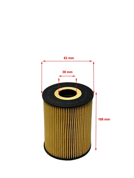 Bmw 3 Serisi E90, E92, E93 (M3) 2007-2013 Yağ Filtresi - Resim 2