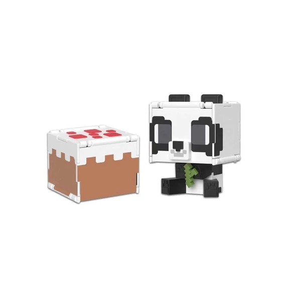 HTL43 Minecraft Flippin' Figs 2si 1 Arada Figürler - Resim 4