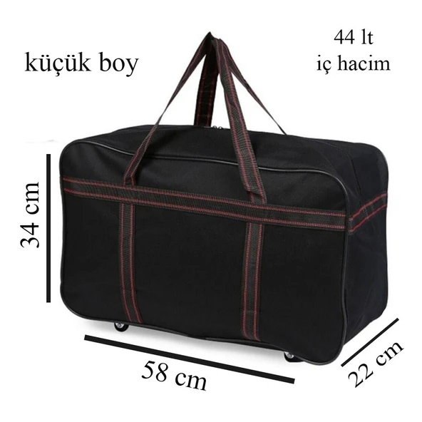 Bvlx Tekerlekli Askılı Taşıma Çantası - Resim 6