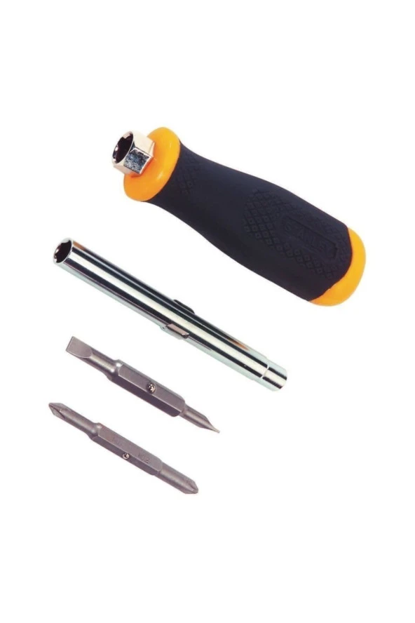 Stanley 0-68-012 St068012 Tornavida Seti Değişken Uçlu Tornavida 6 Parça ürün görseli 1