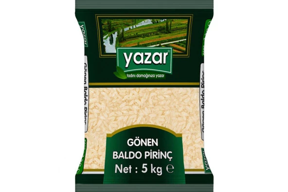 Yazar Gönen Baldo Pirinç 5 Kg. ürün görseli 1