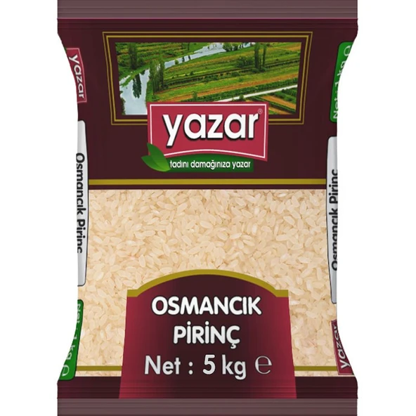 Yazar Osmancık Pirinç 5 Kg. ürün görseli 1