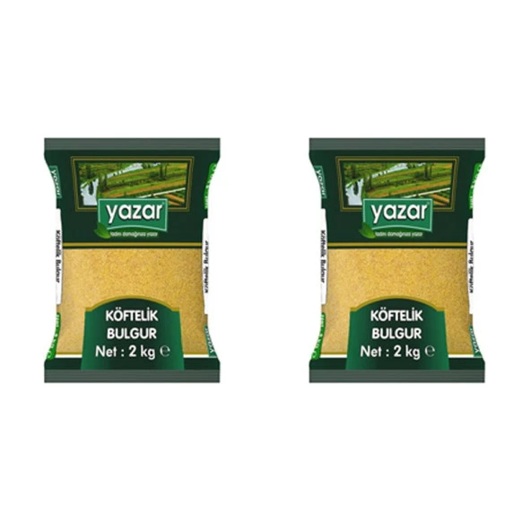 Yazar Köftelik Bulgur 2 Kg. x 2 Adet - Resim 2