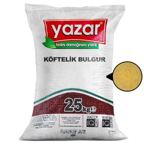 Yazar Bakliyat Köftelik Bulgur 25 Kg. ürün görseli 1
