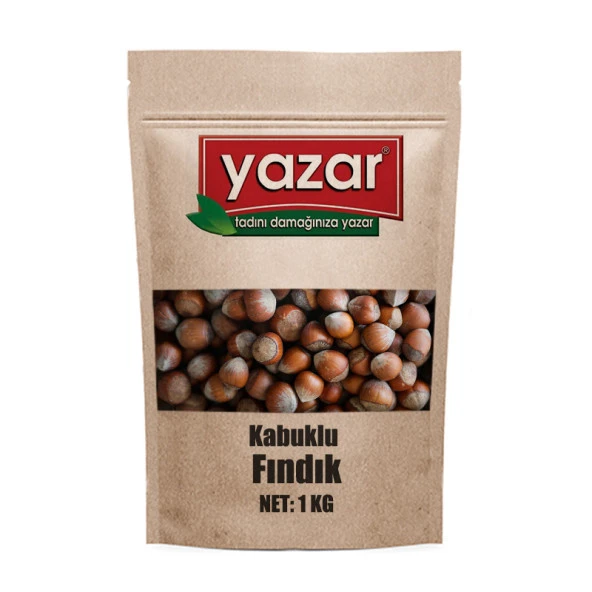 Yazar Kuruyemiş Kabuklu Fındık  1 Kg ürün görseli 1