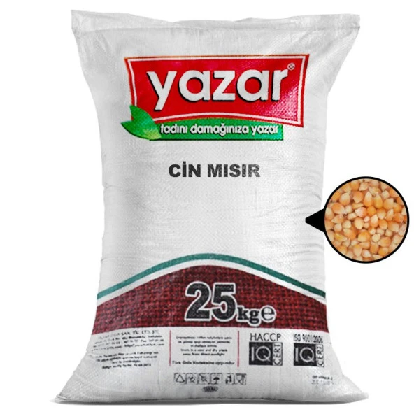 Yazar Patlatmalık Cin Mısır 25 Kg ürün görseli 1