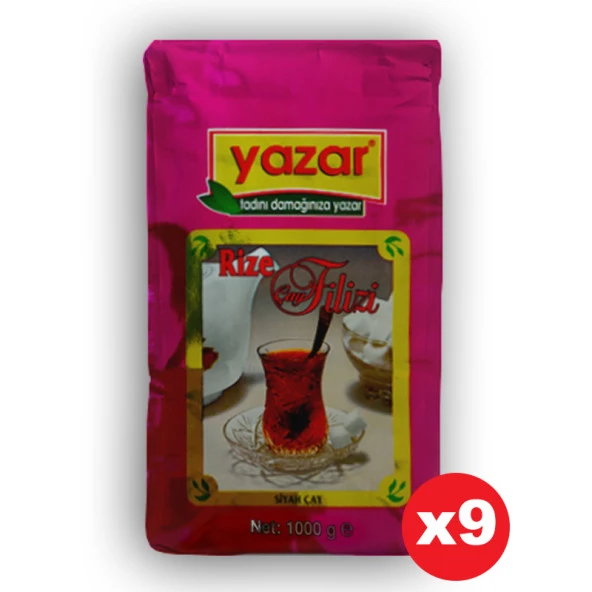 Yazar Filiz Çay 1 Kg x 9 Paket ürün görseli 1