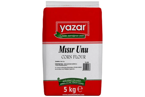 Yazar Mısır Unu 5 Kg (Glutensiz) ürün görseli 1