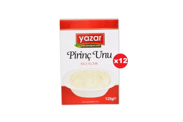 Yazar Pirinç Unu 125 Gr x 12 Paket ürün görseli 1