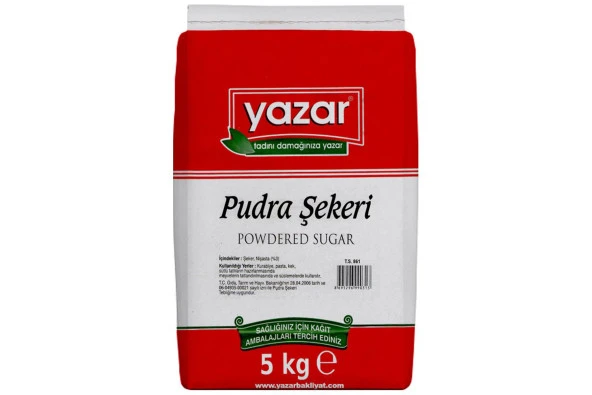 Yazar Pudra Şekeri 5 Kg ürün görseli 1