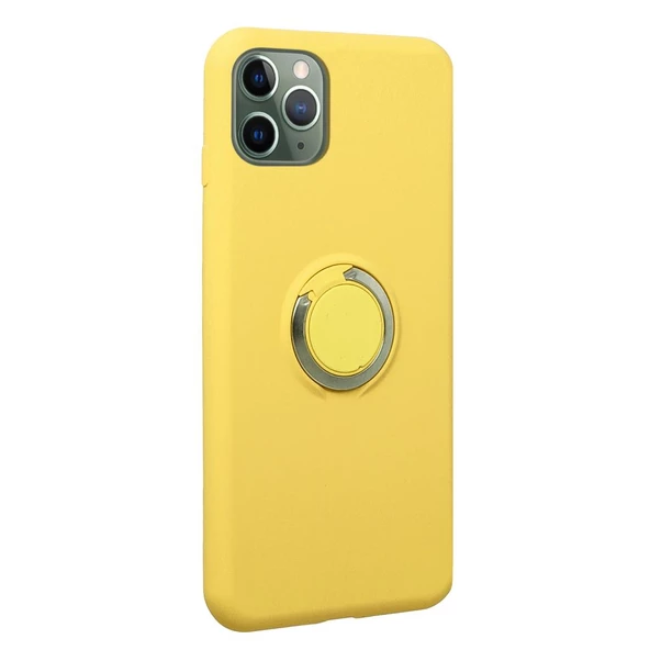 FitCase iPhone 11 Pro Kılıf Nano Ring Arka Kapak - Resim 3