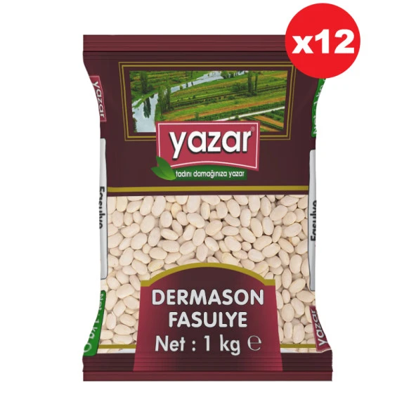 Yazar Dermason Fasulye 1 Kg. x 12 Paket ürün görseli 1