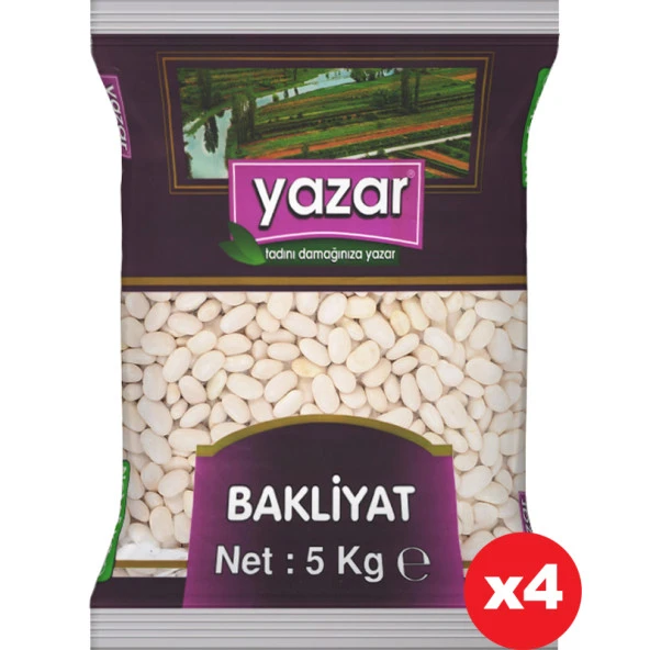 Yazar Dermason Fasulye 5 Kg. x 4 Paket ürün görseli 1