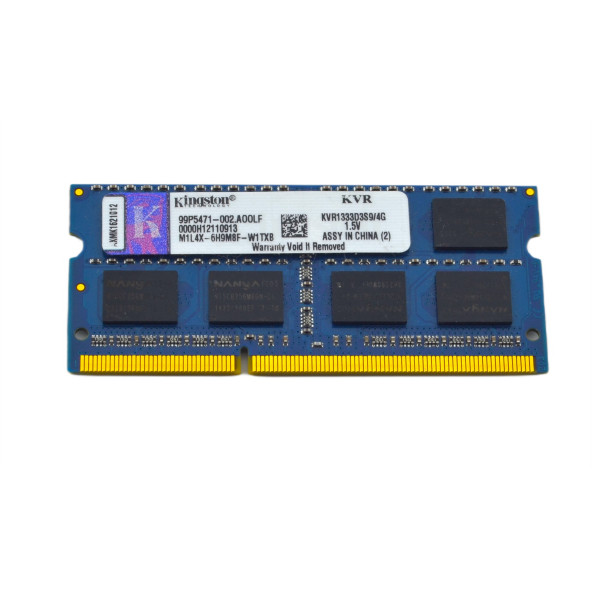 Kingston 99P5471-020.A00LF 2GB 240pin DIMM DDR3 Notebook Ram 2.EL Çıkma ürün görseli 1