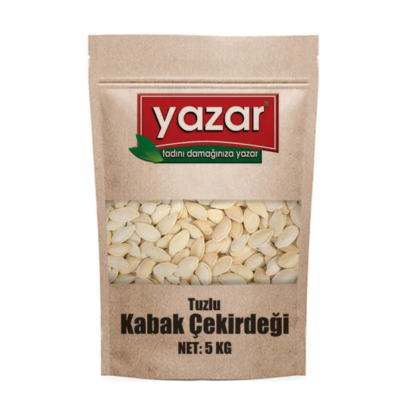 Yazar Kuruyemiş Kabak Çekirdeği  Tuzlu 5 Kg ürün görseli 1